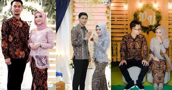 Bisa Jadi Referensi, 8 Model Kebaya Couple dengan Hijab untuk Tunangan