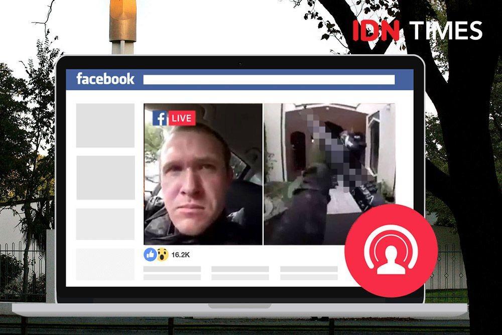 Alasan Penembakan Masjid Christchurch Bisa Disiarkan Live di Facebook