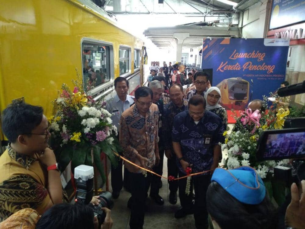 KAI Luncurkan Rangkaian Kereta Penolong Senilai Rp6 Miliar