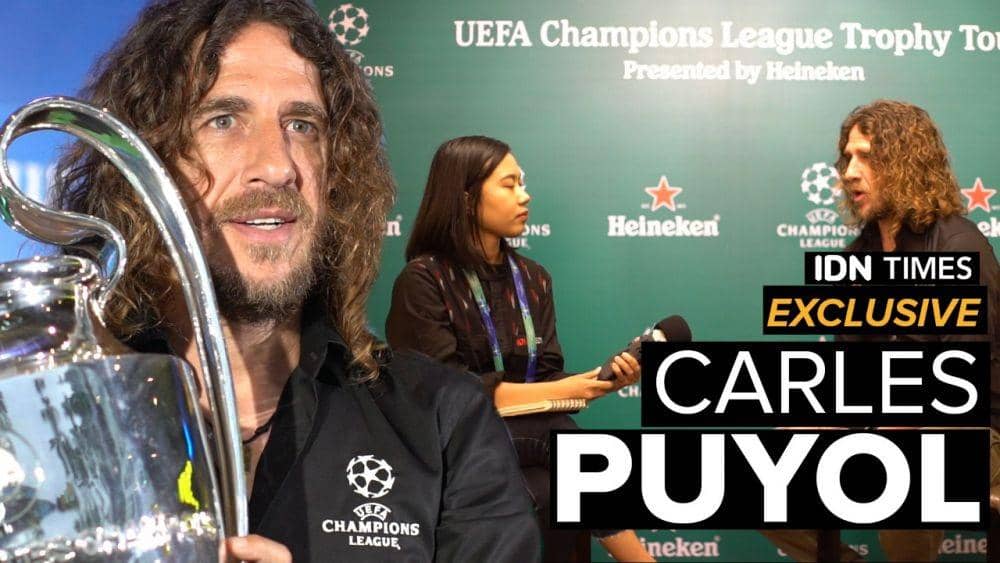 [EKSKLUSIF] Puyol Bicara Soal Trofi Champions hingga Gagalnya Madrid
