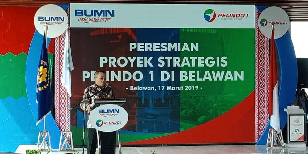 Menteri BUMN Resmikan 5 Proyek Strategis Pelindo 1, Ini Detailnya