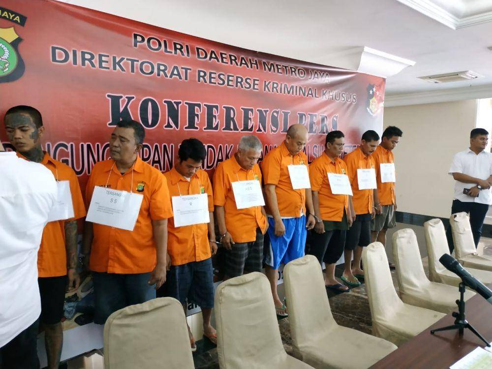 Tersangka Materai Palsu (IDN Times/Axel Jo Harianja)