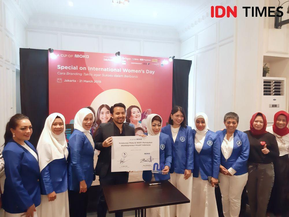 Kembangkan Womenpreneur di Indonesia, Moka Berkolaborasi dengan IWAPI