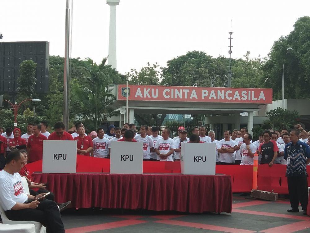 Ini tahap-tahap Sebelum dan Sesudah Mencoblos Surat Suara Pemilu 2019
