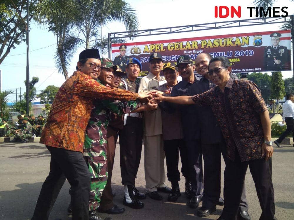 1.500 Personel Gabungan Amankan Kampanye Terbuka di Kota Madiun