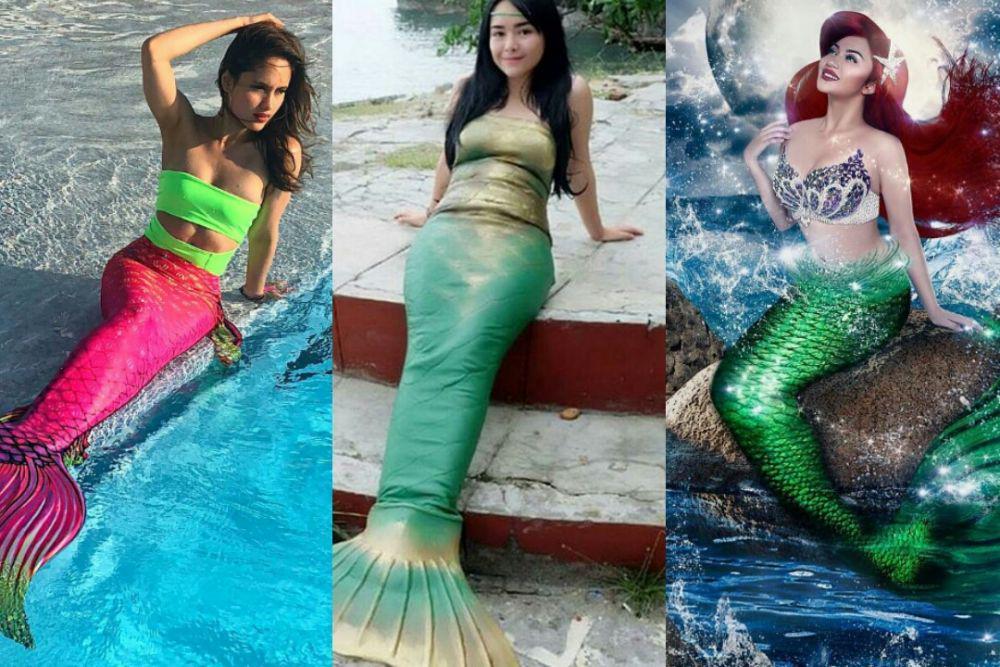Keren! 10 Pesona Memikat Artis Indonesia dengan Kostum Putri Duyung