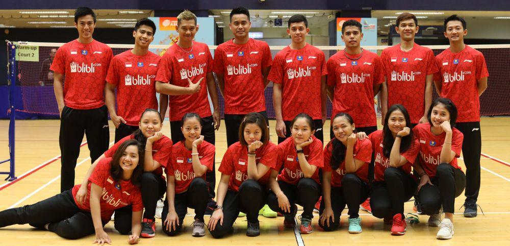 Line-Up Tim Indonesia Vs Jepang di Semifinal Tong Yun Kai Cup 2019