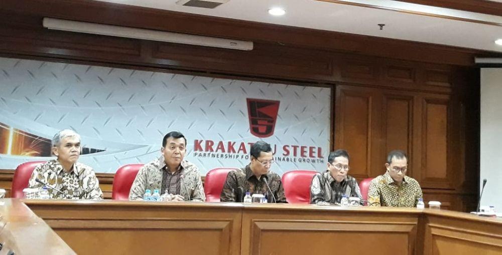 Dirut Krakatau Steel Serahkan Proses Hukum Wisnu Kuncoro pada KPK
