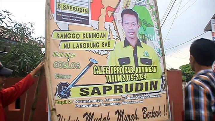 Saprudin, Caleg Difabel Ini Akan Perjuangkan Bidang Usaha di Kuningan