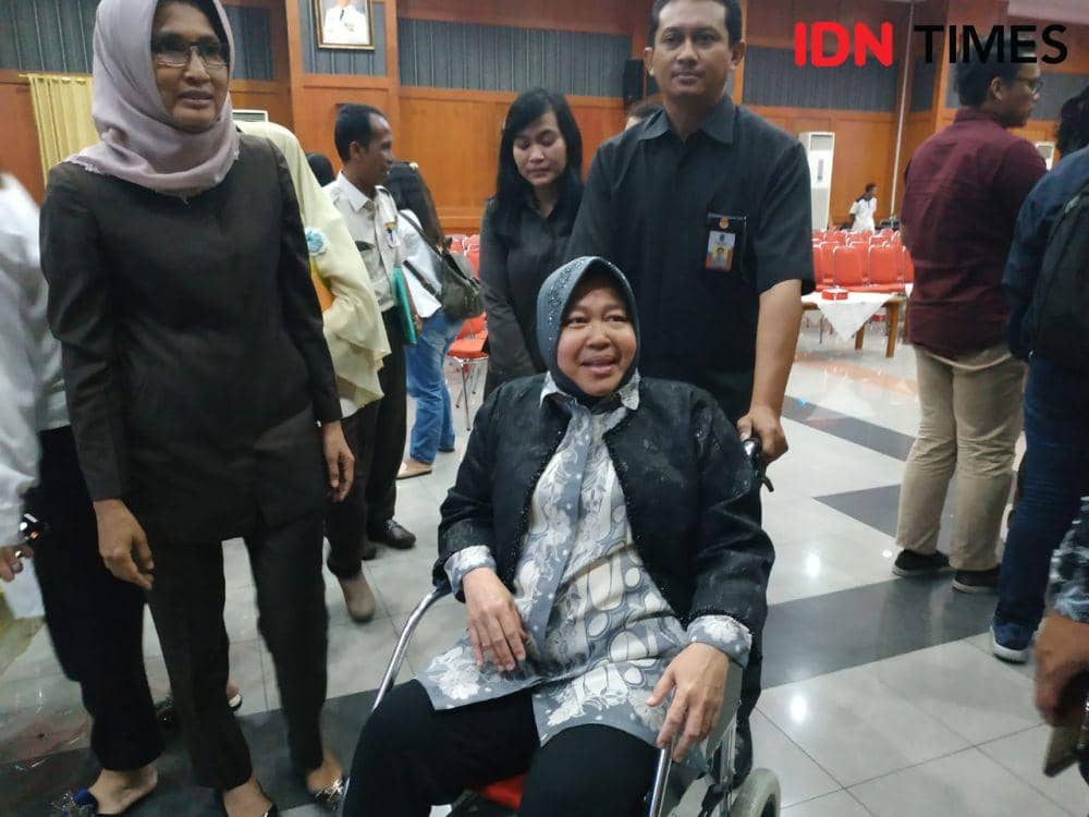Surabaya Bebas Banjir, Risma: Berkat Pajak