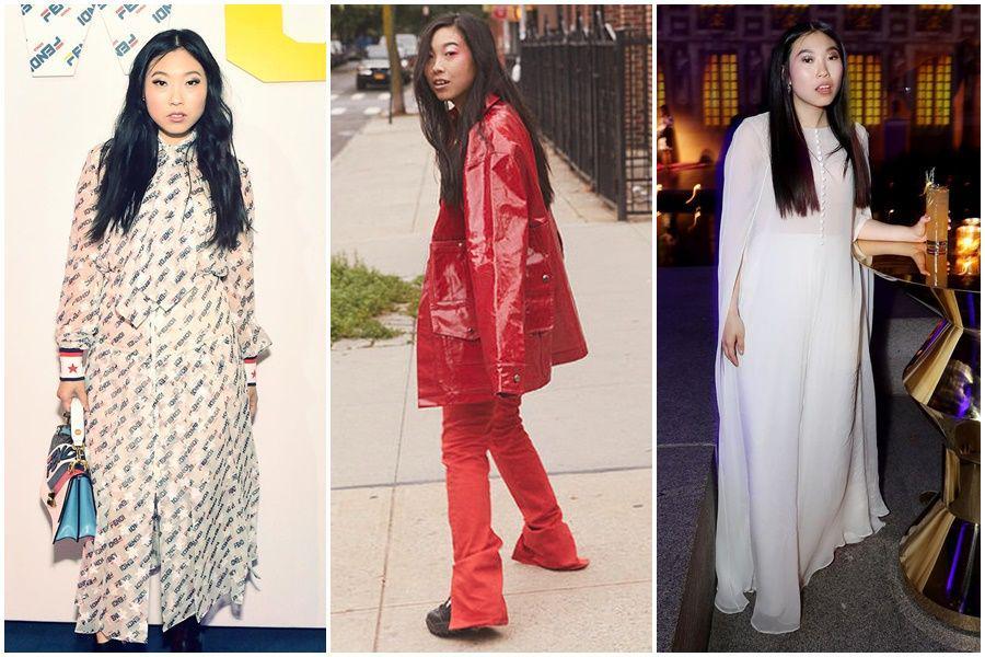 8 Style On Point Awkwafina, Bisa Jadi Referensi Cewek Bertubuh Mungil