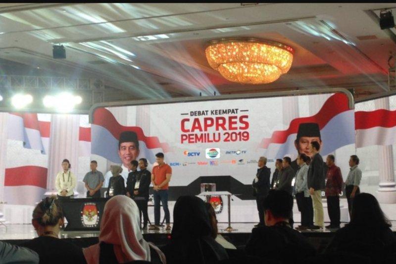 Debat Capres 2019, Sesi Keempat dan Kelima Diatur Waktunya