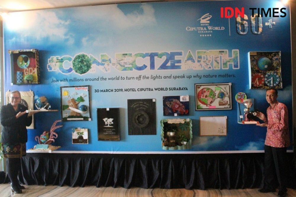 Rayakan Earth Hour, Hotel Ciputra World Surabaya Gelar Art Competition