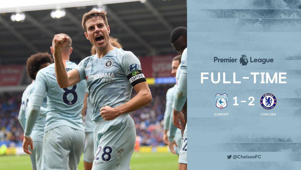 Comeback Dramatis, Chelsea Sukses Jungkalkan Cardiff City