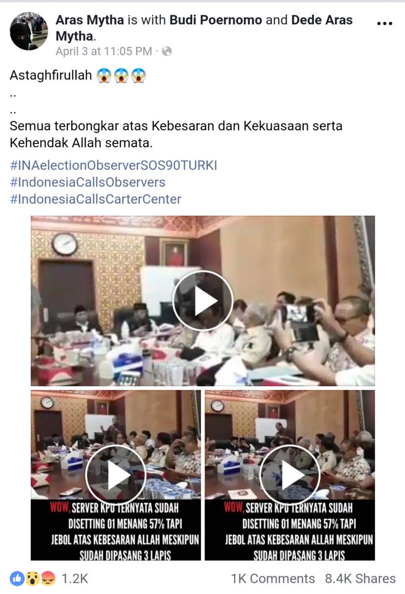 facebook Aras Mytha