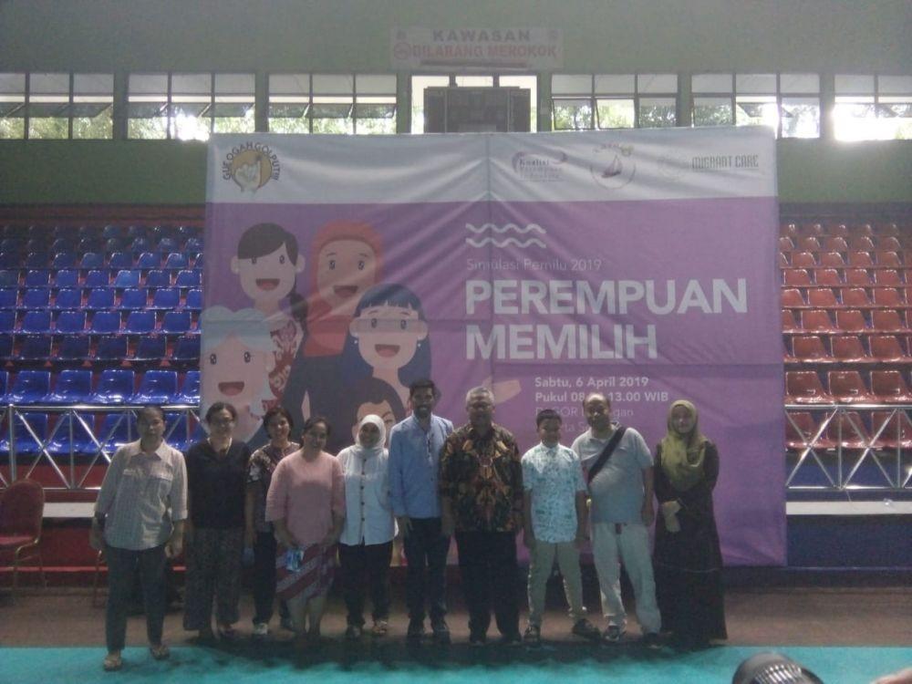 Simulasi Pemilu, Difabel Masih Kesulitan Lakukan Pencoblosan
