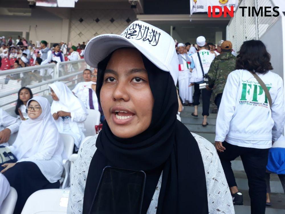 Demi Ikut Kampanye Akbar Prabowo-Sandiaga, Aisyah Sisihkan Uang Jajan