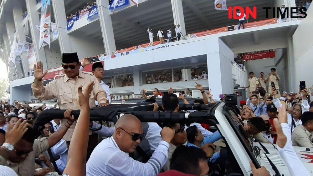 Prabowo Kembali Singgung Utang Indonesia di Kampanye Akbar