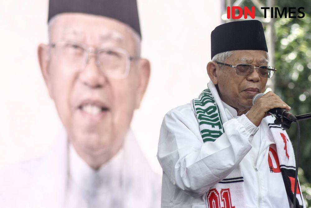 Soal Penundaan Pemilu, Ma'ruf Amin: Kami Hanya Berpikir Sampai 2024