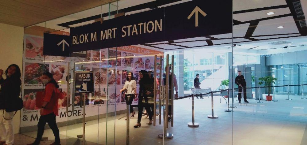 Berkah MRT, Plaza Blok M Semarak Lagi