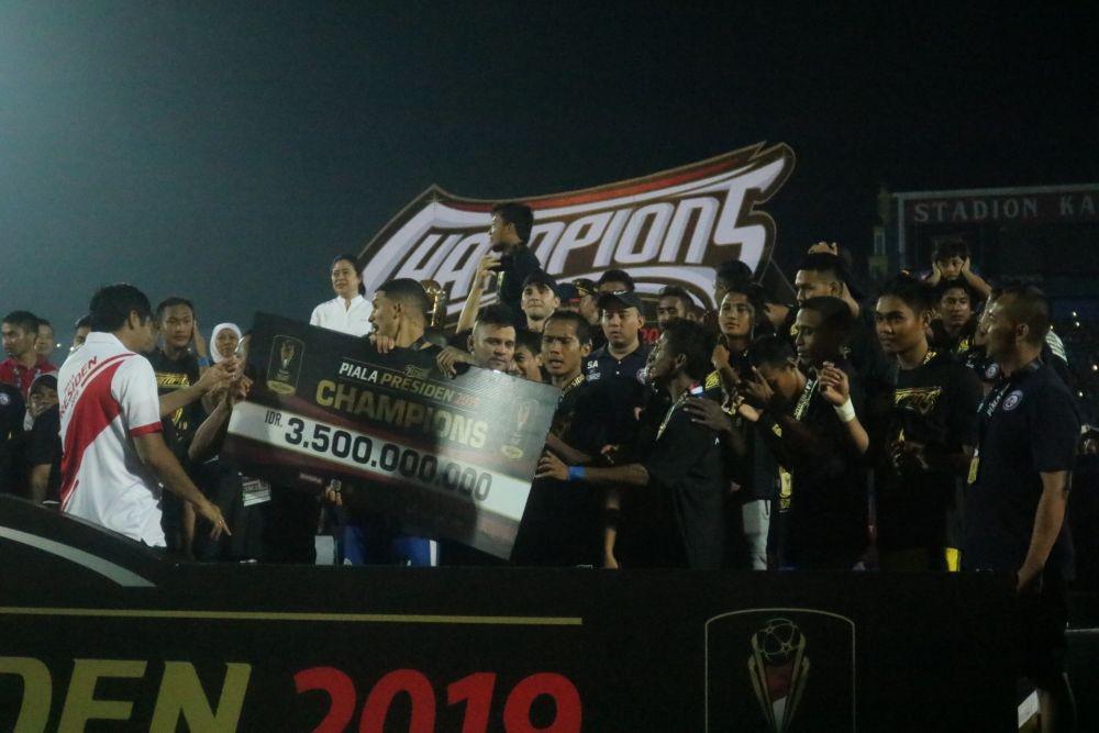 Arema FC Layak Raih Gelar Piala Presiden