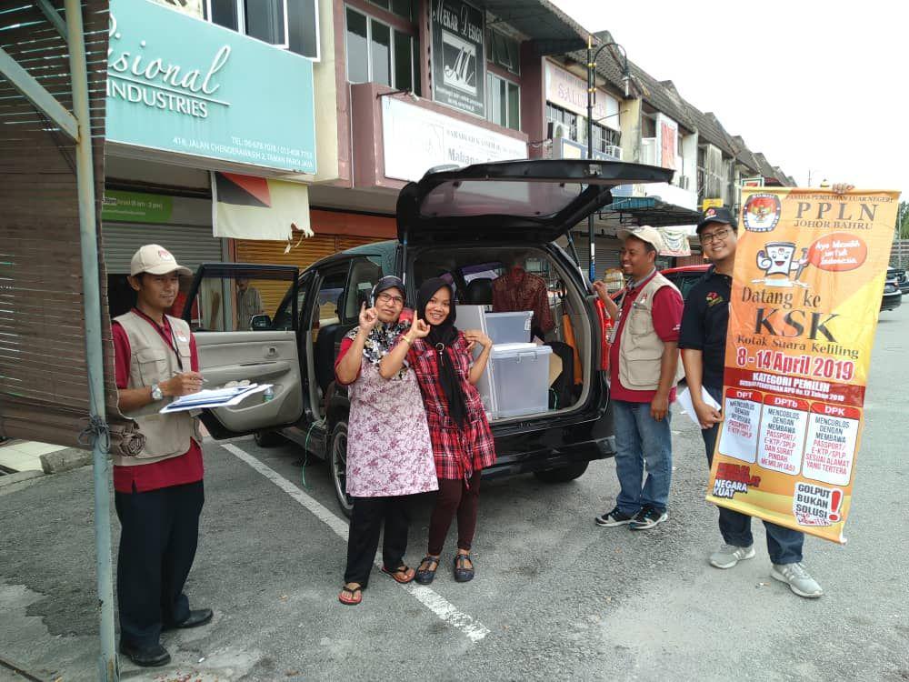 Keseruan Pemilu di Malaysia, Riuh Ramai Sampai Antrean Mengular