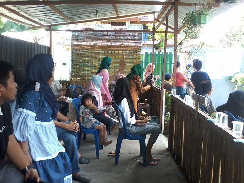 Akibat Cuaca Panas, TPS 16 Tamalanrea Indah Makassar Sepi Pemilih