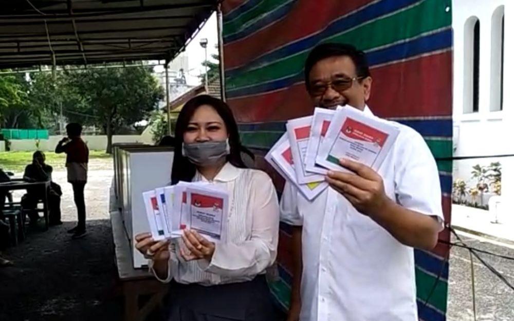 Nyoblos di Medan, Djarot Optimis Melangkah ke Senayan dari Sumut