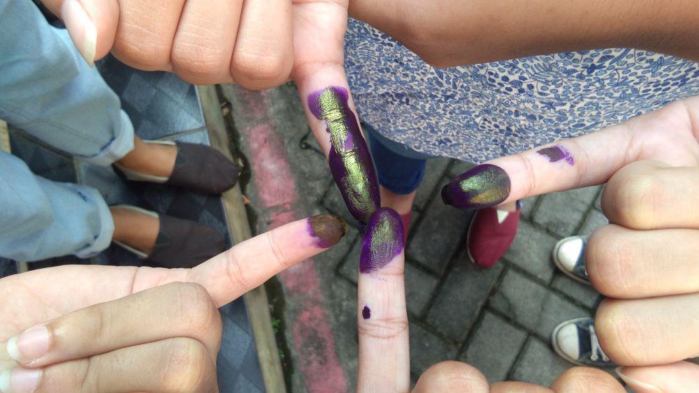 Menilik Pesta Demokrasi di TPS 20 Banyumanik yang Instagramable