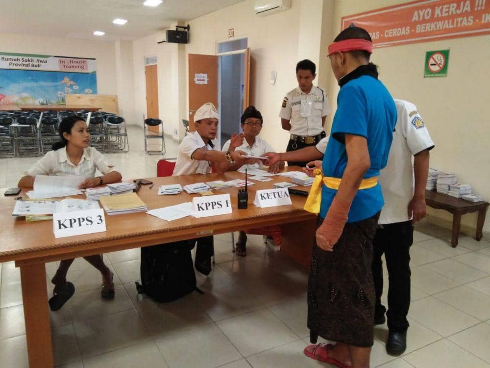 Kebingungan, Pasien RSJ Bangli Hanya Mengenali Wajah Capres-Cawapres