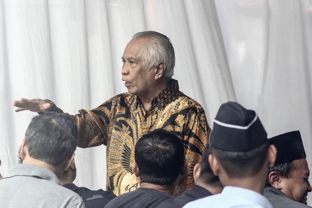 O.C Kaligis Ikut Nyoblos di Lapas Sukamiskin