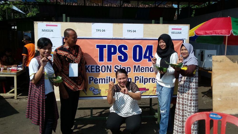 Ini Suasana Tentram dan Damai Pemilu di Desa Kebon, Ngawi
