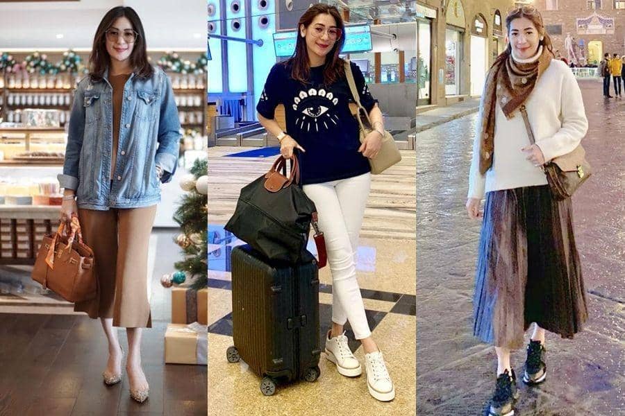 10 Gaya Sosialita Erin Taulany yang Bisa Ditiru buat Jalan-Jalan