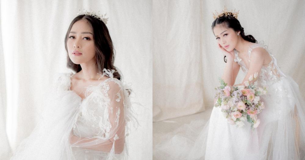 Bak Peri, 10 Potret Anggun Gracia Indri dalam Balutan Gaun Pengantin