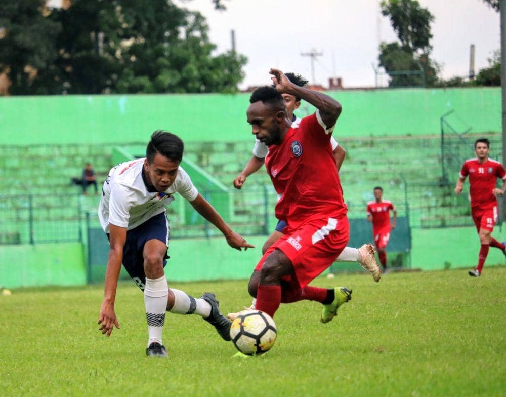 Arema FC Gasak Shingasari FC 13-0 Dalam Laga Uji Coba