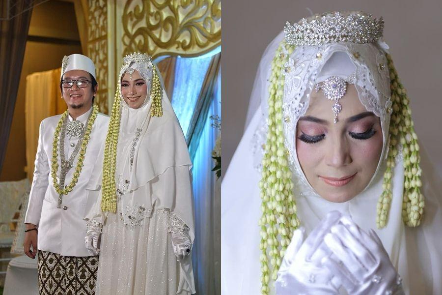Inspirasi Makeup & Muslim Wedding Dress ala Rocker Inka Christie