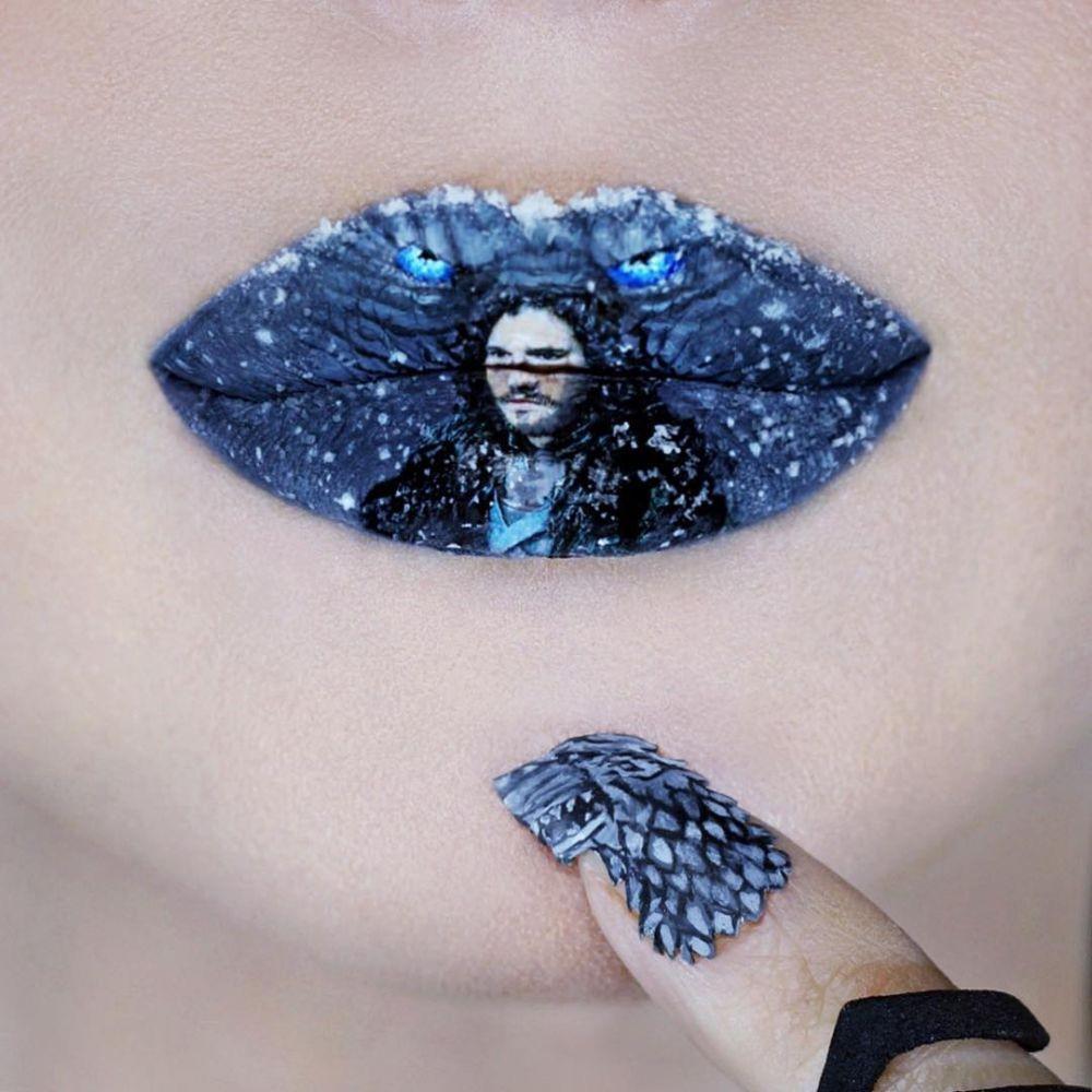 Unik dan Keren, 20 Seni Lukis di Bibir ini Bakal Bikin Kamu Terpana!