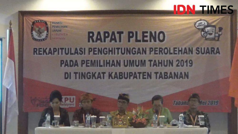 Rapat Pleno KPU Tabanan Berlangsung Selama 12 Jam