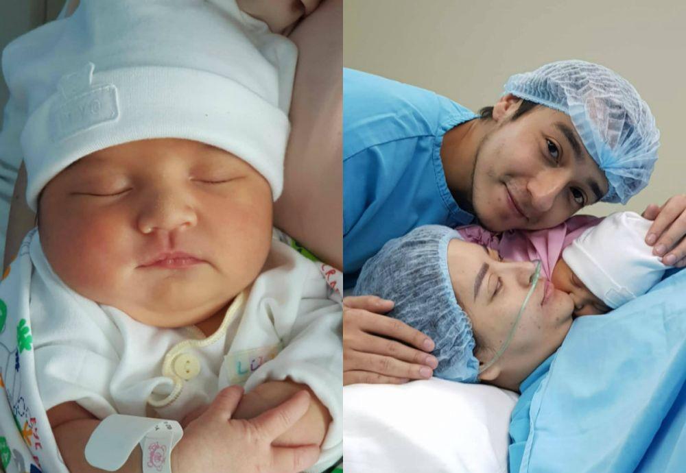 10 Potret Haru Kehamilan hingga Persalinan Yuka, Istri Aliff Alli