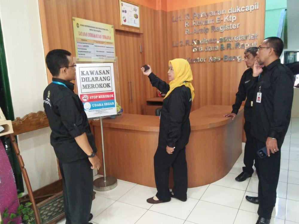 Hari Pertama Puasa, Forpi Kota Jogja Pantau Kantor Pelayanan Publik