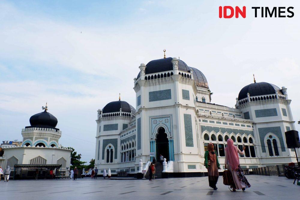Tahun Ketiga Ramadan Tanpa Bubur Pedas Melayu di Masjid Raya Al Mashun