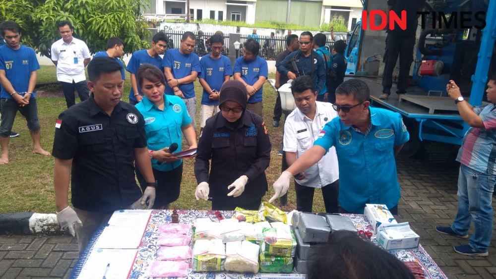 BNNP Sumut Musnahkan Belasan Kilogram Sabu dan Seribuan Pil Ekstasi.