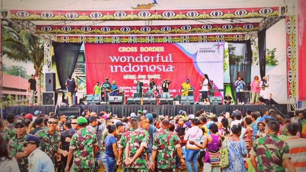 Dengan Agenda Padat, Festival Crossborder Skouw Dipastikan Meriah