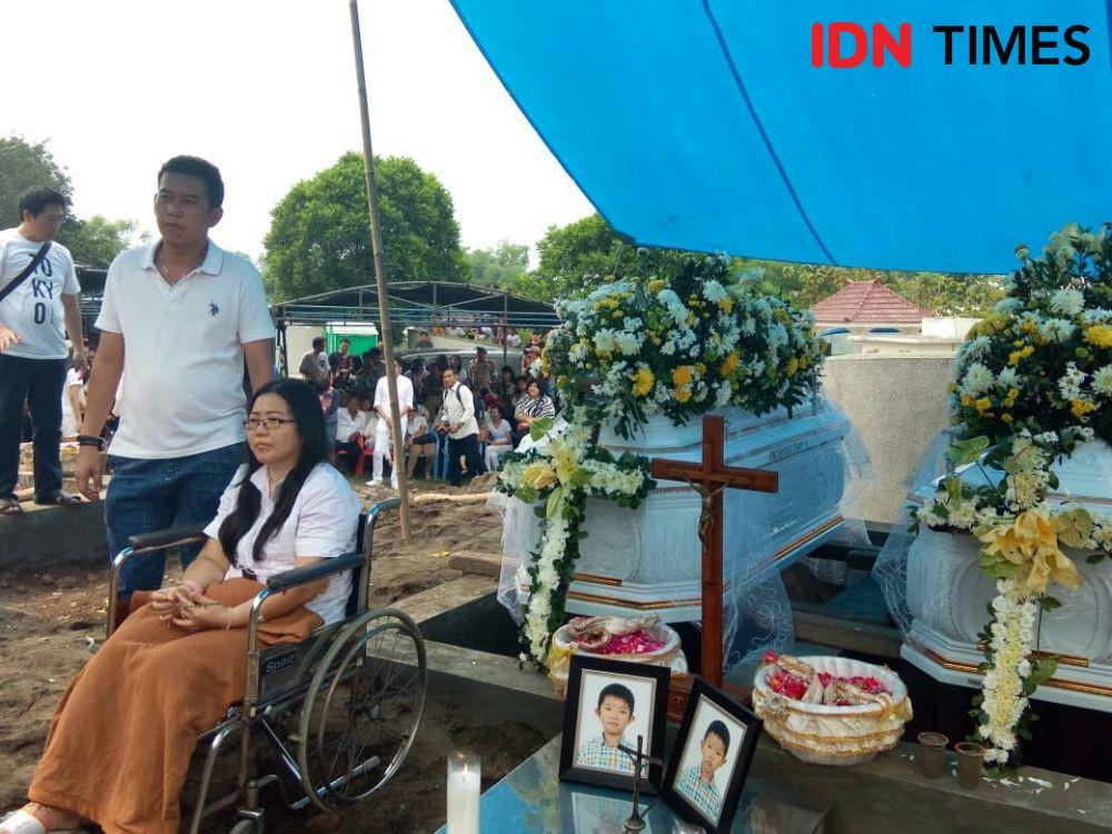 "Nathan dan Evan Sudah Dijemput Tuhan ke Surga"