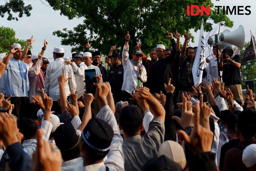 Massa dari Sumut Sudah Berangkat Ikut Aksi 22 Mei di Jakarta