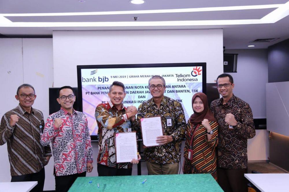 bank bjb dan Telkom Indonesia Teken Kerja Sama Demi Tingkatkan Layanan