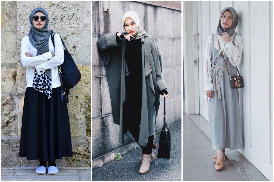 10 Style Hijab Kece Buat Cewek Bertubuh Kurus, Mau Tiru?