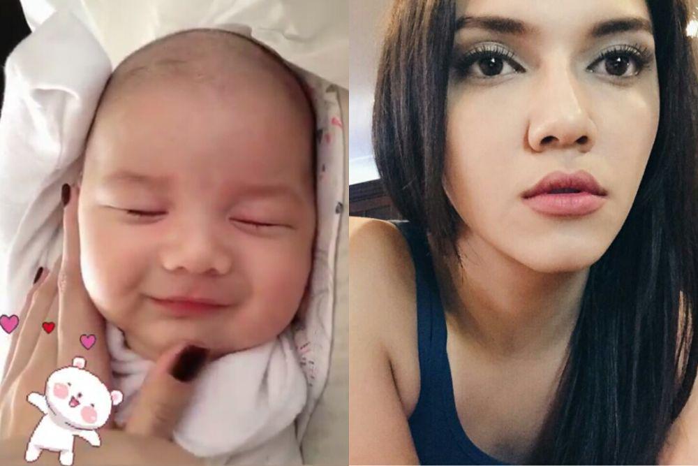 10 Potret Baby Cairo Anak Alexa Key yang Berwajah Bule, Gemas Banget