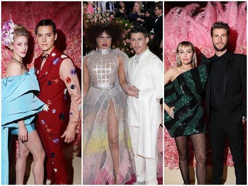 10 Potret Pasangan Selebriti Hollywood di Met Gala 2019