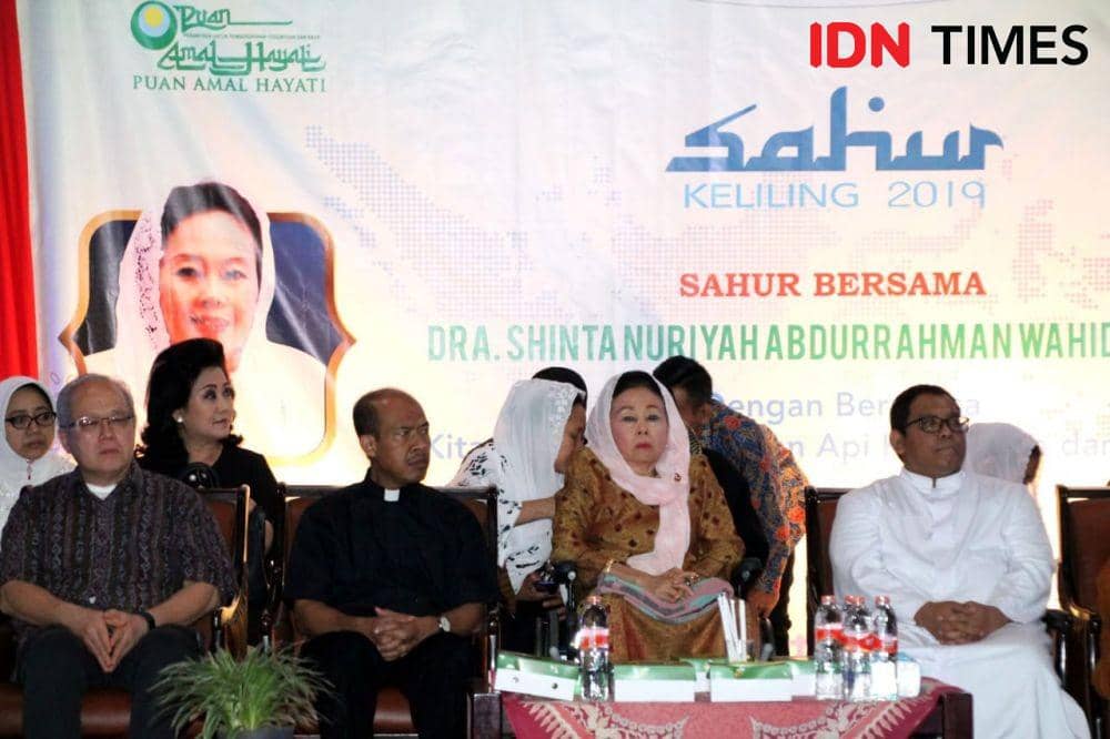 Sahur Keliling Bareng Shinta Nuriyah di Gereja Gedangan Semarang